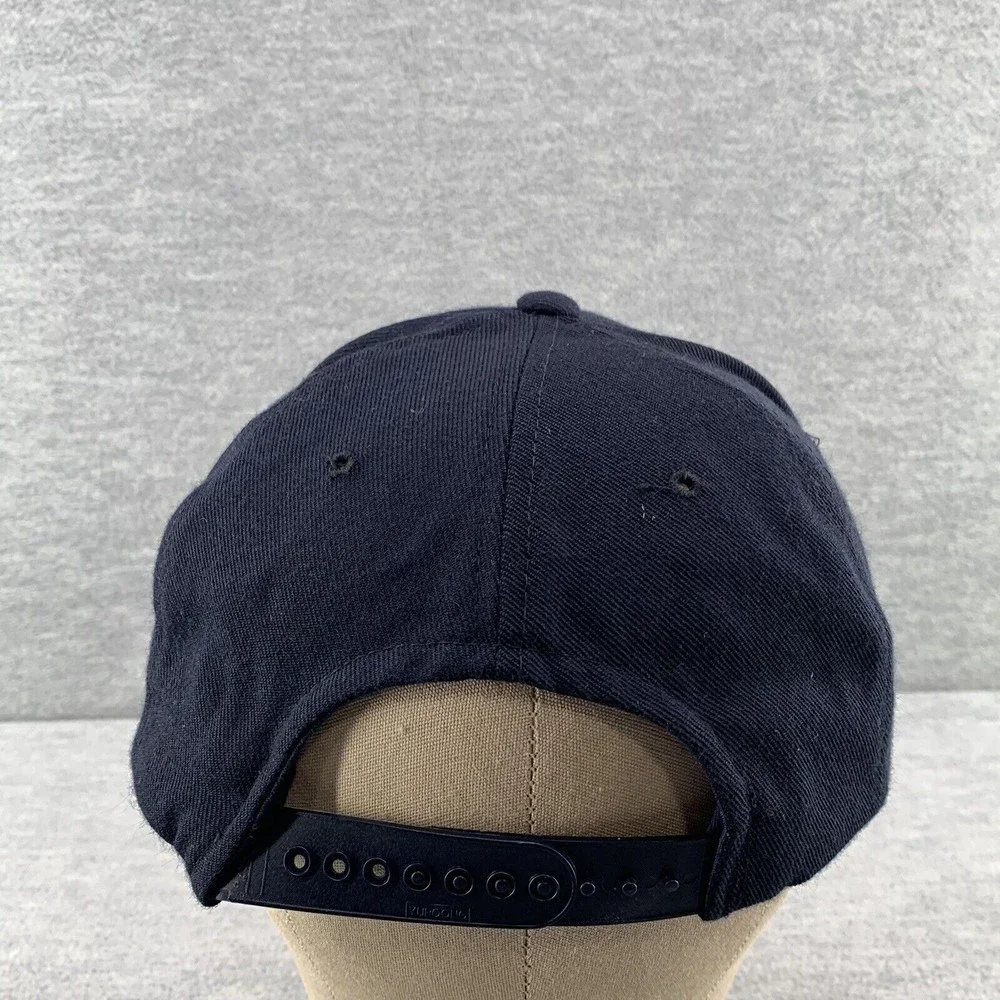 Yupoong Showcase Navy Blue Adjustable Snapback Hat